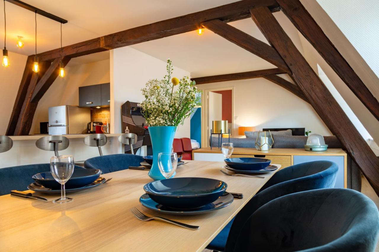 Happy Loft - Centre Historique + Parking Prive Appartement Blois Buitenkant foto